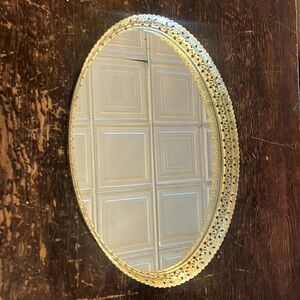 Vintage Vanity Mirror Tray